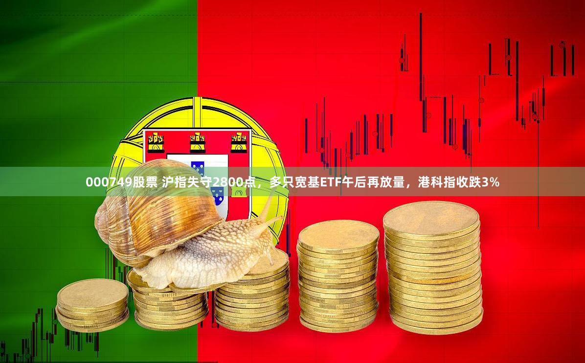 000749股票 沪指失守2800点，多只宽基ETF午后再放量，港科指收跌3%